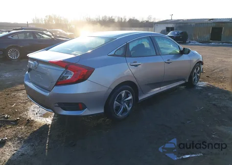 2019 Honda Civic Lx из США, поврежденный, VIN 2HGFC2F6XKH549617